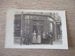 CPA PHOTO BOULANGERIE PATISSERIE ANIMEE ENFANTS - Magasins