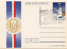 POLONIA POLSKA -  Cartolina Intero Postale -  SICUREZZA STRADALE - Incidenti E Sicurezza Stradale