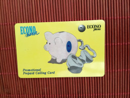 Econo Phone Promo Used 2 Scans Rare - [2] Prepaid & Refill Cards