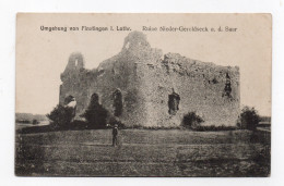 57 MOSELLE - FENETRANGE Ruine Nieder-Geroldseck (voir Description) - Fénétrange