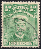 Rhodesia 1922 SG282  ½d Dull Green Used - Sonstige & Ohne Zuordnung