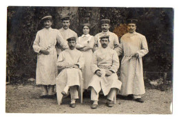 CPA 3446 - MILITARIA - Carte Photo Militaire - ULM Hopital - Blessés Allemands Et Infirmière - Ulmer Photohaus , L. FEES - Personnages