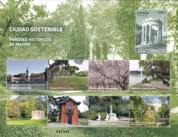 2023-ED. 5696 H.B.- Ciudad Sostenible. Parques Históricos De Madrid- USADO - Volledige Vellen