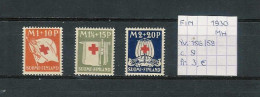 (TJ) Finland 1930 - YT 156/58 (postfris Met Plakker/neuf Avec Charnière/MH) - Neufs