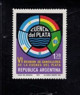 187814987 1974 SCOTT  1022 POSTFRIS  MINT NEVER HINGED EINWANDFREI  (XX) - FLAGS OF ARGENTINA BOLIVA BRAZIL PARAGUAY URU - Unused Stamps