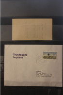 Berlin 30; ATM Standort 10; Erstinbetriebnahmetag 10.11.87; Drucksache, Befördert, Codiert Mit Quittung - Viñetas De Franqueo [ATM]