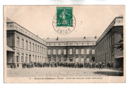 (59) 679, Solre Le Château, BF Paris 9, Ecole Des Garçons, Cour Intérieure - Solre Le Chateau