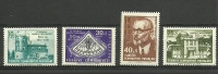 Turkey; 1961 50th Anniv. Of Kandilli Observatory (Complete Set) - Unused Stamps