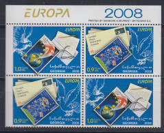 Europa CEPT 2008 Georgia 2x2v From Booklet ** Mnh (VA203) - 2008