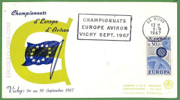 Af3732 - FRANCE - POSTAL HISTORY -  COVER - ROWING Canoes - 1967 - Canoa