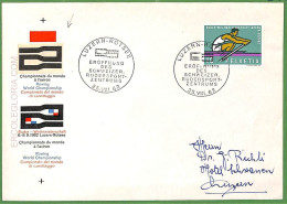 Af3745 - SWITZERLAND - POSTAL HISTORY -  Cover - ROWING Canoes - 1962 - Kanu