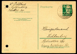 DDR P41Ia Postkarte Berlin-Lichtenberg KARTOFFELKÄFER 1952 Kat. 18,00 € - Cartoline - Usati