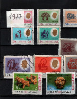 ! 1977 Lot Of 18 Stamps From Persia, Persien, Iran - Irán