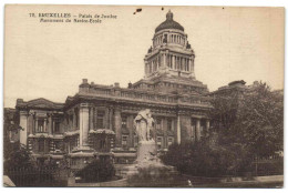 Bruxelles - Palais De Justice - Monument Du Navire-Ecole - Brussel (Stad)