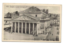 Bruxelles - Théâtre Royal De La Monnaie Et Eglise Sainte-Gudule - Bruxelles-ville