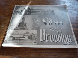 Views Of Brooklyn Nelson Company 1905 24 Pages 47 Grandes Vues - Bel état Petites Usures Sur La Couverture - Verenigde Staten