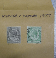 KENYA UGANDA   STAMPS  5c   10c   1927  Used   ~~L@@K~~ - Kenya & Oeganda