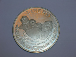 Estados Unidos/USA 1 Dolar Conmemorativo, 1991 S, Proof, Memorial Montes Roushmor (13945) - Commemorative