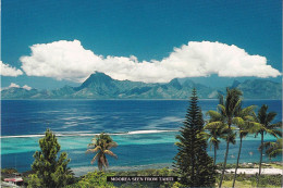 MOOREA , Vue Des Hauteurs De Tahiti - Tahiti