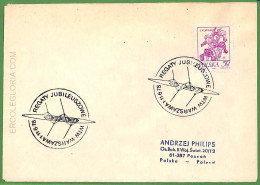 Af3765  - POLAND - POSTAL HISTORY -  Special Postmark -  ROWING Canoes - 1978 - Canoe