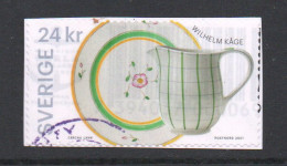 Zweden 2021 Yv 3351,  Hoge Waarde, Gestempeld Op Papier - Used Stamps