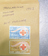 KENYA UGANDA Tanganyika  STAMPS  Coms  Red Cross Set   1963  Used   ~~L@@K~~ - Kenya, Uganda & Tanganyika