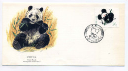 1st Day CHINA  Giant PANDA / Ailuropoda Melanoleuca / 24th May 1985 - Briefe U. Dokumente