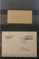 Berlin 51 ; ATM Standort 33; Erstinbetriebnahmetag 09.09.87; Drucksache; Befördert, Codiert, Mit Quittung - Machine Labels [ATM]