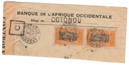 Dahomey - Coto Nou Censored Cover Fragment - Lettres & Documents