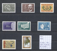 (TJ) Finland 1965 - 7 Sets (postfris Met Plakker/neuf Avec Charnière/MH) - Neufs