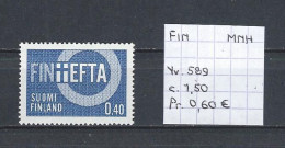 (TJ) Finland 1967 - YT 589 (postfris/neuf/MNH) - Neufs