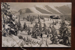 AK 1920's Cpa Ski Montagne Neige - Sports D'hiver