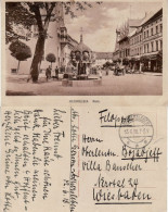 GERMANY EMPIRE 1918 POSTCARD SENT FROM ASCHERSLEBEN TO WIESBADEN - Feldpost (portvrij)