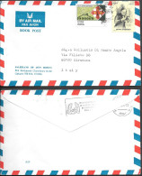 India Calcutta Cover Mailed To Italy 1996. Chemistry Science Louis Pasteur Stamp - Lettres & Documents