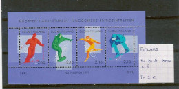 (TJ) Finland 1991 - YT Blok 8 (postfris/neuf/MNH) - Hojas Bloque