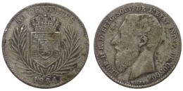 50 Centimes 1894 (Belgian Congo) Silver - 1885-1909: Leopoldo II