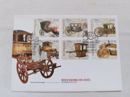 PORTUGAL FDC COVER MUSEU NACIONAL DOS COCHES LISBOA 2005 - Other (Earth)