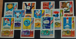 EQUATORIAL GUINEA 1975, Olympic Winter Games - Innsbruck 1976, Sport, Mi #535-45, MNH** - Inverno1976: Innsbruck