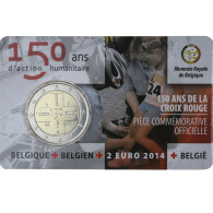Belgique, 2 Euro, 150 Ans De La Croix Rouge, 2014, Royal Belgium Mint, Coin - Belgio