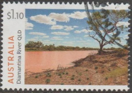 AUSTRALIA - USED 2022 $1.10 Australian Rivers - Diamantina River, Queensland - Usados