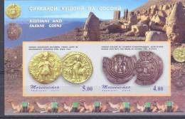 2010. Tajikistan, Ancient Coins, S/s IMPERFORATED, MINT/** - Tayikistán