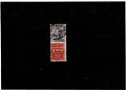 ITALIA REGNO ,"Pubblicitari",50. Violetto E Rosso ,"Columbia" ,usato ,qualita Ottima - Reclame