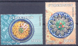 2022. Uzbekistan, National Cuisine, 2v, Mint/** - Uzbekistán