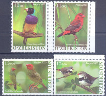 2023. Uzbekistan, Birds Of Uzbekistan, 4v, Mint/** - Uzbekistan