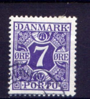 Dänemark Porto Nr.21        O  Used        (875) - Strafport