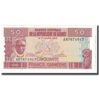 Billet, Guinea, 50 Francs, 1985, KM:29a, NEUF - Guinée