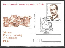 POLOGNE. Carte Commémorative De 1989. Armoiries De La Ville De Wloclawek. - Altri & Non Classificati