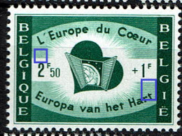 1091  **  2 Points Verts Hart  Et Point 2 - 1931-1960