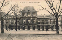 BELGIQUE - Liège - Le Conservatoire - Carte Postale Ancienne - Liège