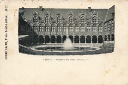 BELGIQUE - Liège - Palais De Justice - Cour - Carte Postale Ancienne - Liège